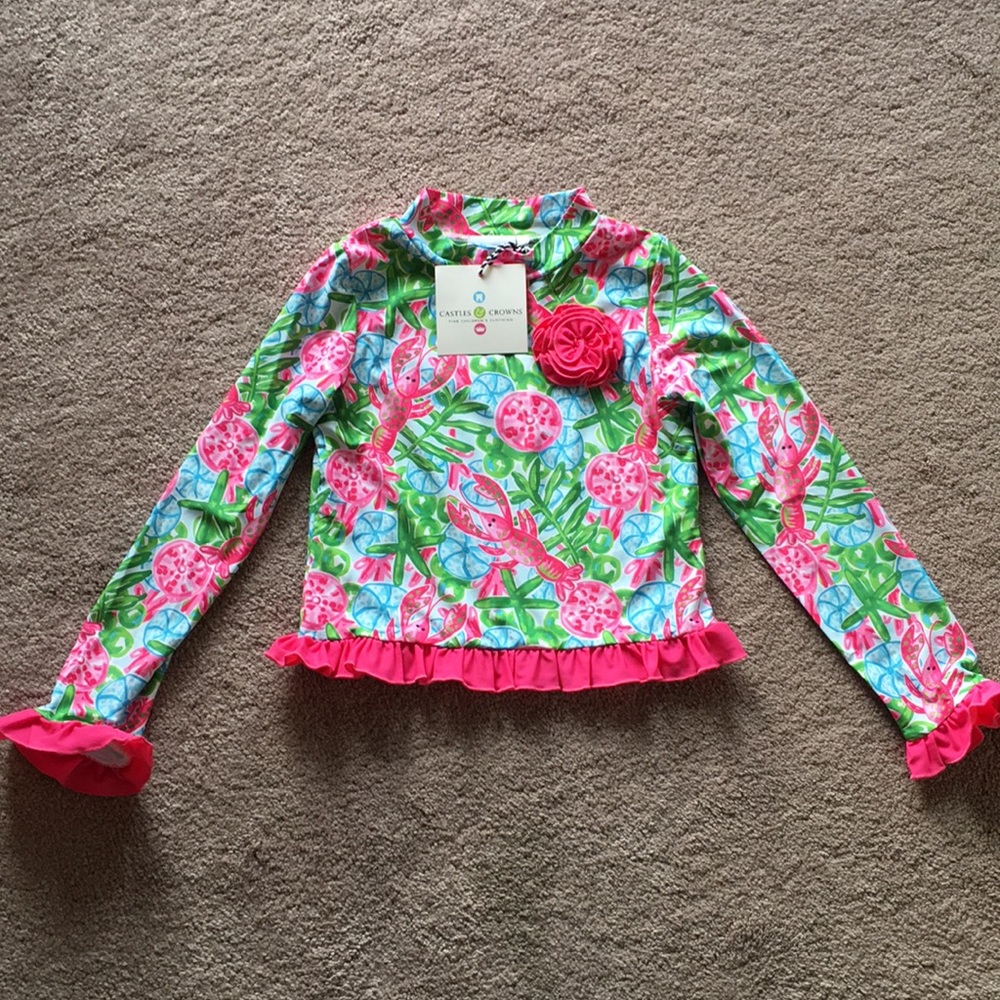 New w/Tags Castles and Crowns Swim Top